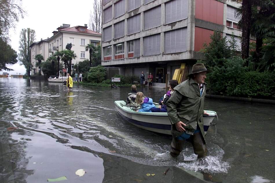Inondazioni nel 2000 e frana di Gondo