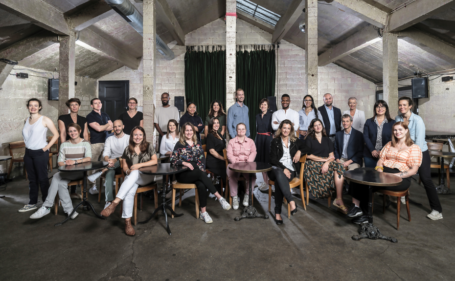 L'intero team della Catena della Solidarietà